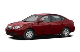 Fine Tuning InceptionV3 for Car Recognition: A Step-by-Step Keras Guide A red Hyundai Elantra Sedan 2007, used as an external test image outside the Stanford Cars dataset.