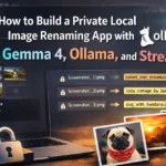 Gemma 4 Image Renaming App with Ollama