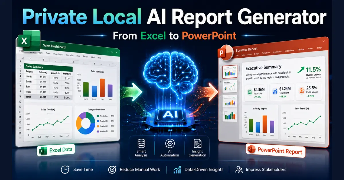 Build a Private AI Report Generator from Excel with Ollama You are currently viewing Build a Private AI Report Generator from Excel with Ollama